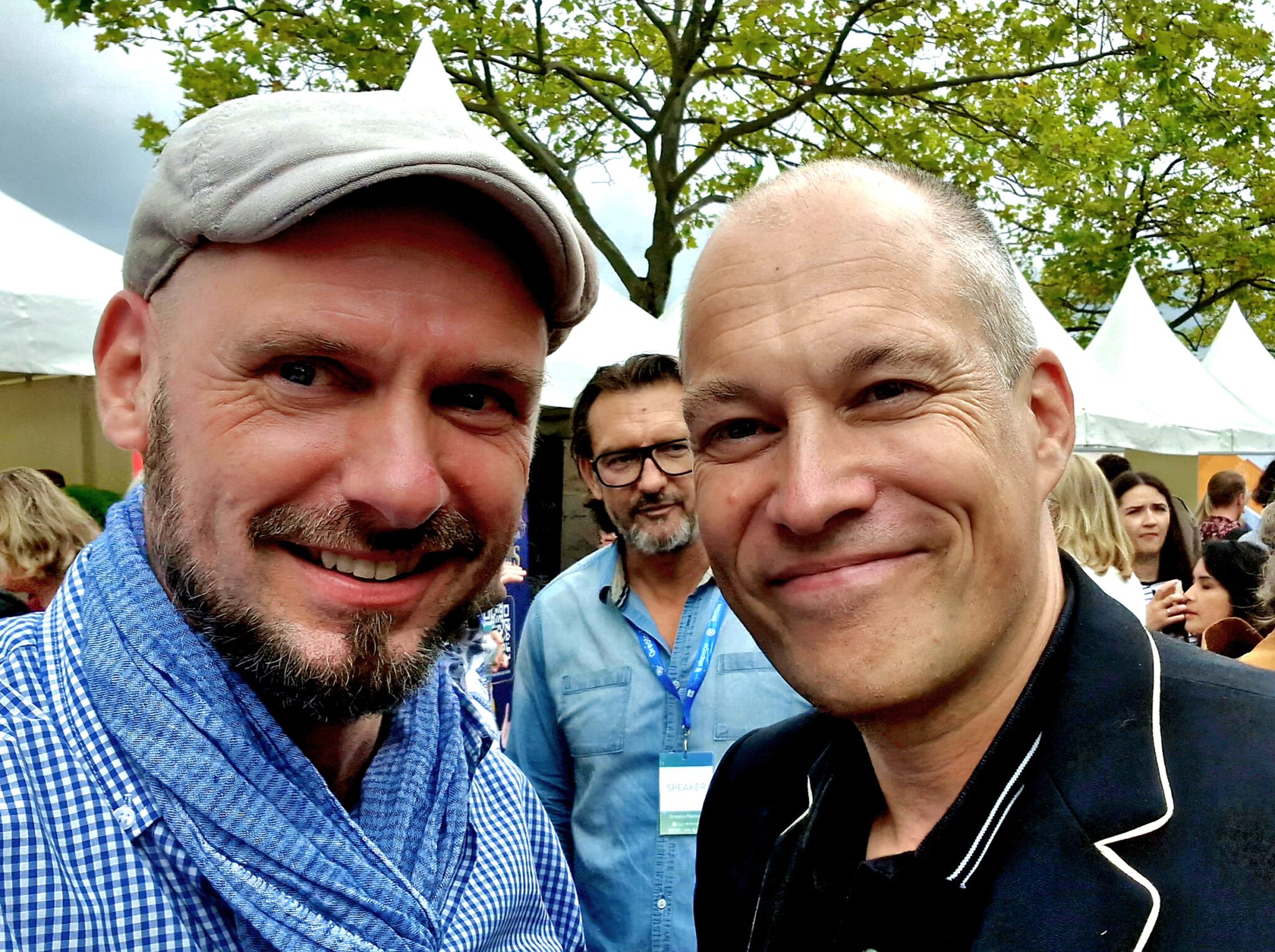 André und Prof. Dr. Oliver Pott, einem der erfolgreichsten Internet-Unternehmer